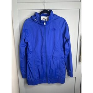 The North Face Womens Full Zip Hyvent 2.5 Lightweight Rain‎ Jacket Blue M/M
